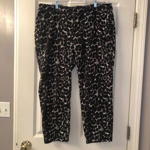 Old Navy Leopard Print Harper Pants